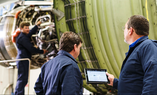 工業(yè)內窺鏡檢測現(xiàn)場