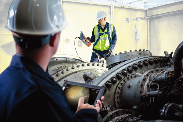 韋林工業(yè)視頻內(nèi)窺鏡MViQ現(xiàn)場應用圖