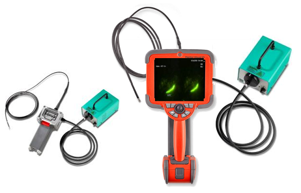 雙光源工業(yè)內(nèi)窺鏡，白光和紫外光可靈活切換